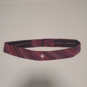 Lululemon striped headband